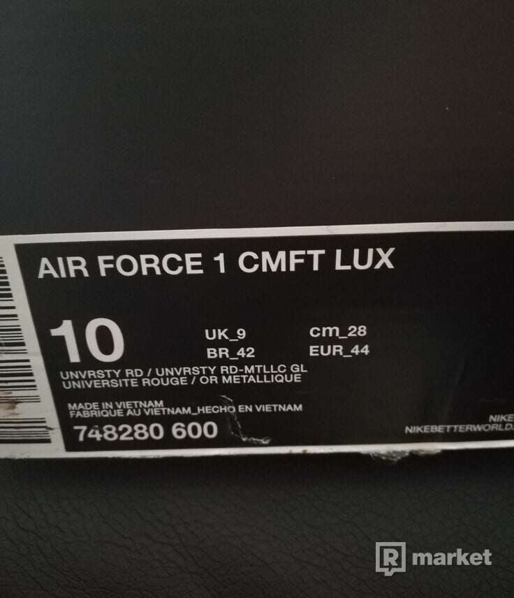 Air force cmft lux red