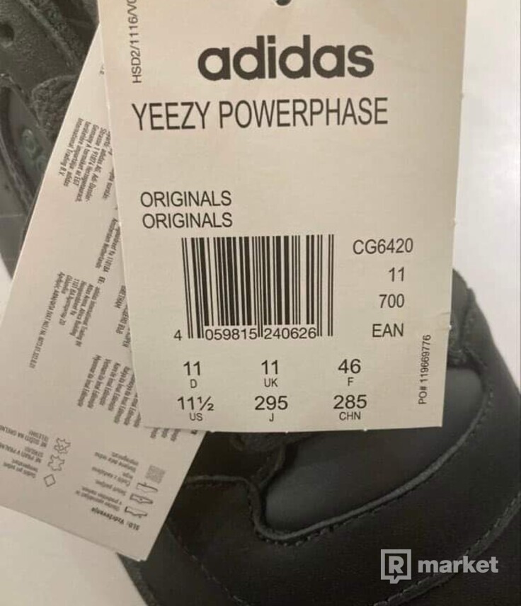 Adidas Yeezy Powerphase