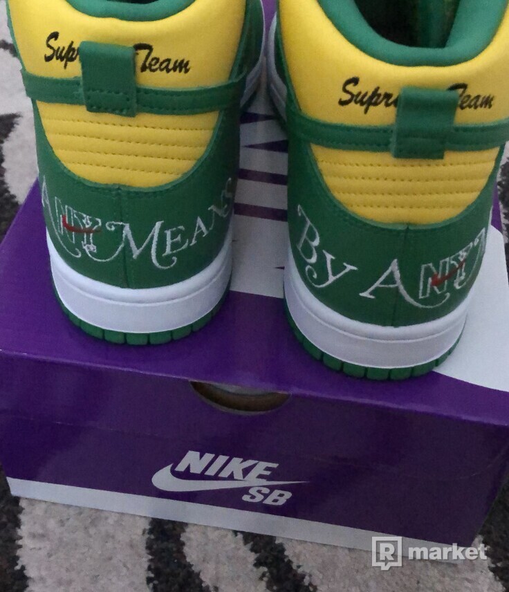 Nike SB Dunk High Supreme by Any Means Brazil