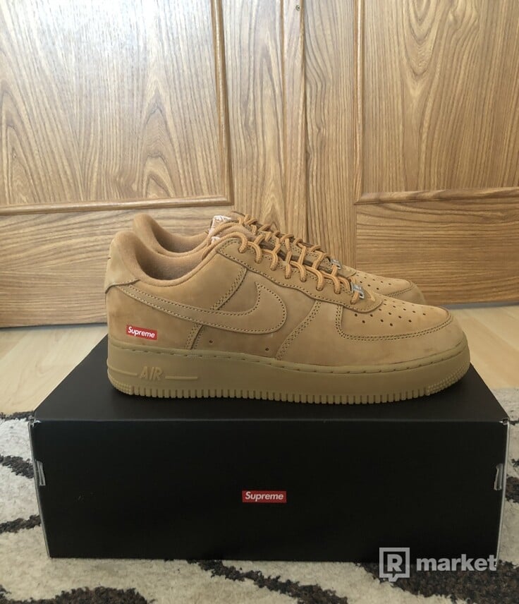 Supreme Air force 1 x Supreme flax | REFRESHER Market