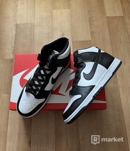 Nike Dunk High Black White (2021) Panda 46