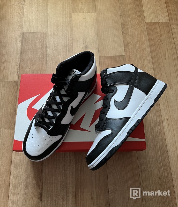 Nike Dunk High Black White (2021) Panda 47