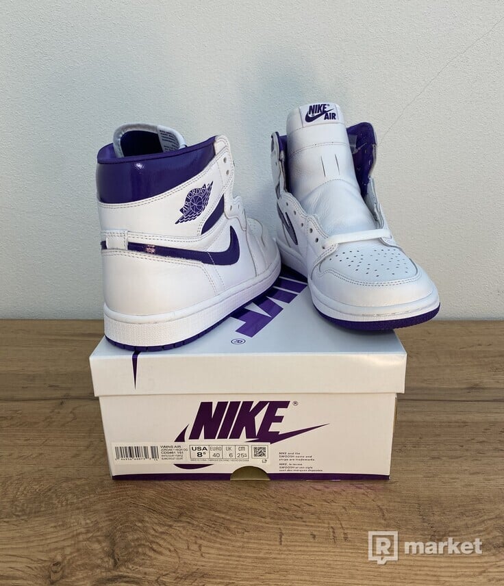 Nike Air Jordan 1 Retro High Court Purple W