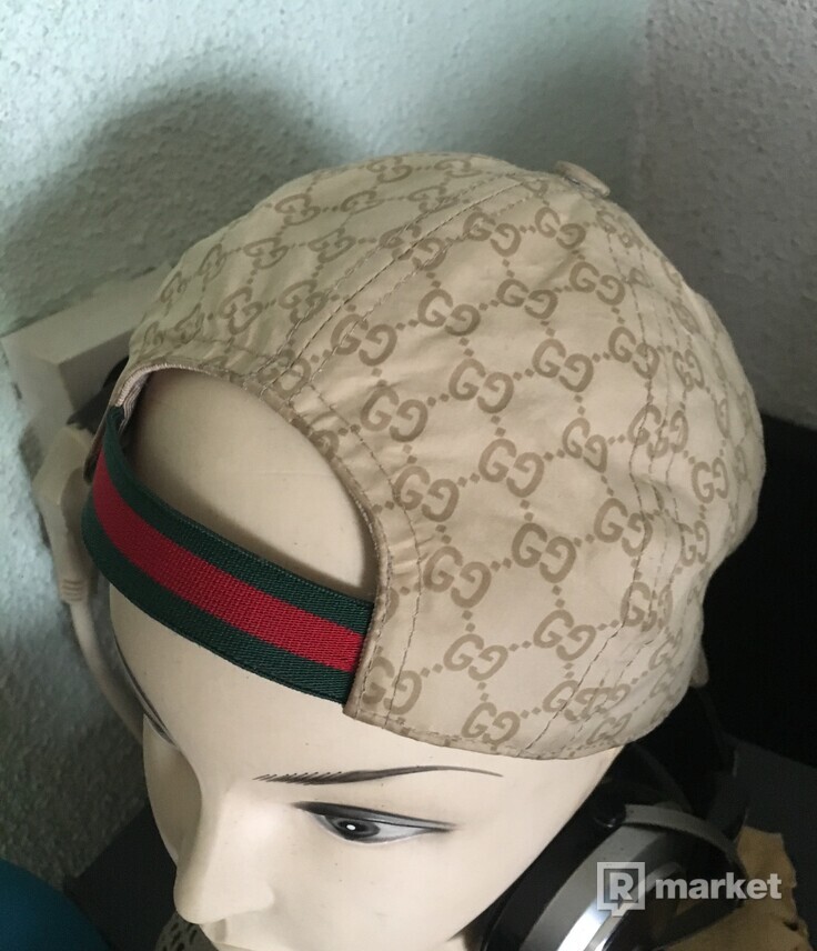 Gucci GG print cap