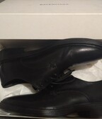 Balenciaga leather derby shoes