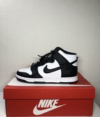 Nike dunk high black-white panda