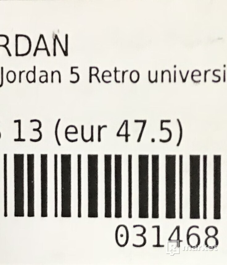 Jordan Air Jordan 5 Retro university red / black