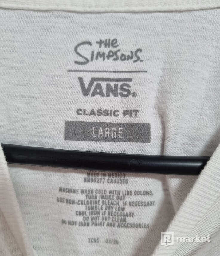 Vans x The Simpsons White
