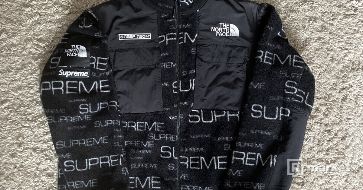 Supreme x The North Face Steep Tech Fleece Jacket White (FW21