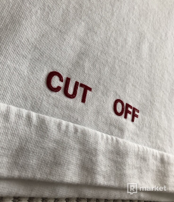 OFF WHITE CUT OFF HOODIE