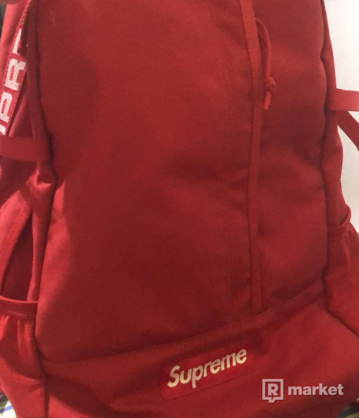 Supreme SS18 Red Backpack | REFRESHER Market
