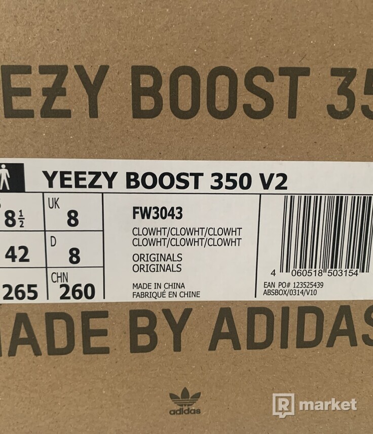 Adidas Yeezy 350 V2 Cloud White