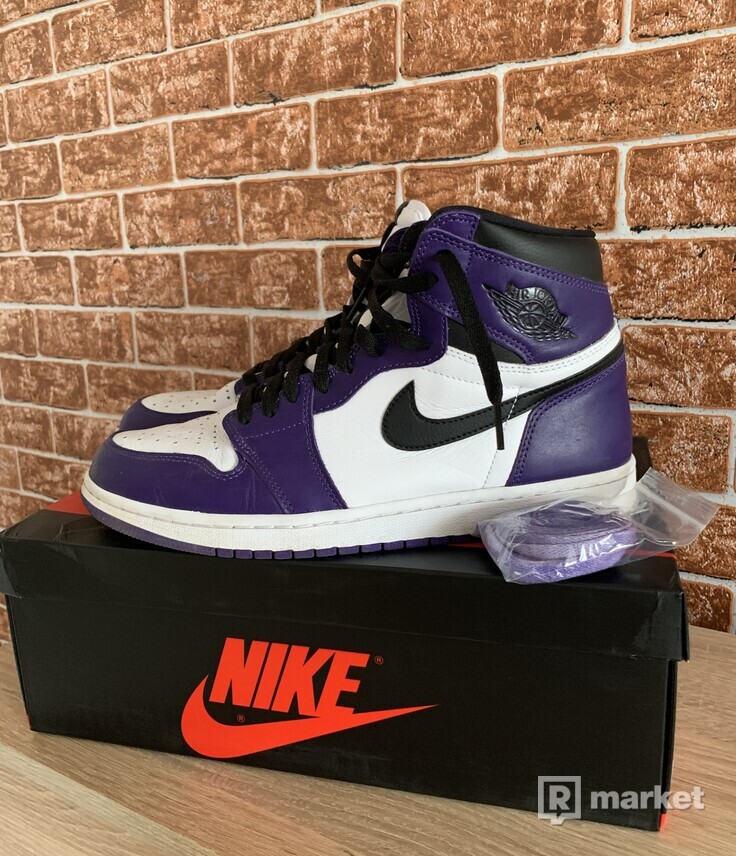 Nike Air Jordan 1 High Court Purple 44,5