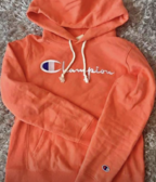 Wtt/Wts Champion Orange Hoodie - limited edition