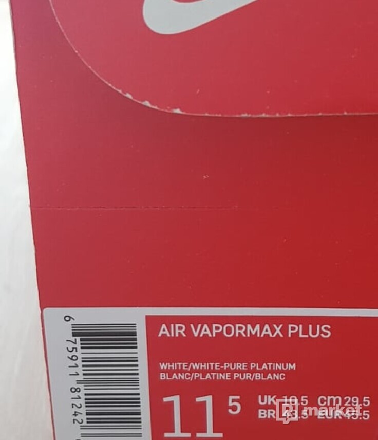 Nike Vapormax White PLus