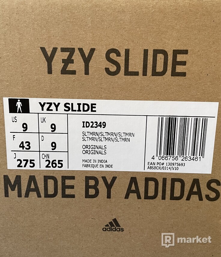 Adidas Yeezy Slide Slate Marine - 43