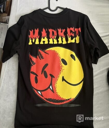 Market Smiley Good and Evil Tee