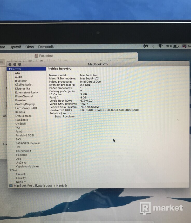 MacBook Pro 13 surne