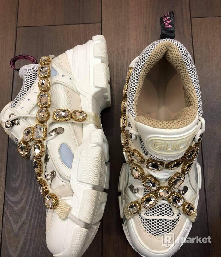 Gucci Flashtrek Sneakers White