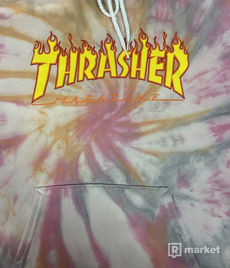 Tie dye Thrasher mikina