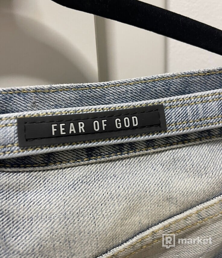 Fear of god inside out denim