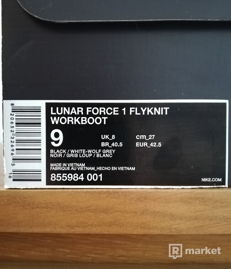 Nike Lunar Force 1 Flyknit Workboot