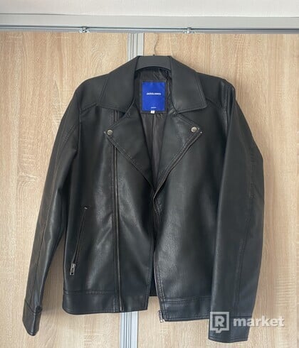Jack&jones leather jacket