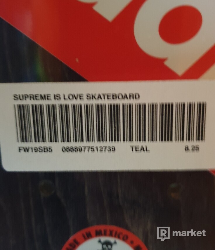 Skateboard Supreme Ilove