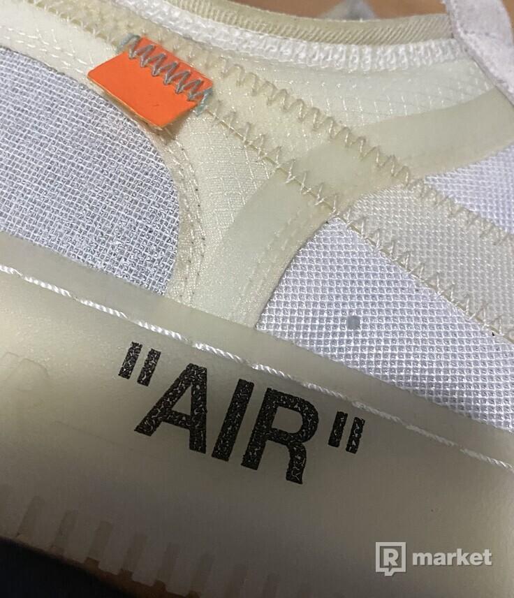 OFF-WHITE x Air Force 1 Low The Ten 2017