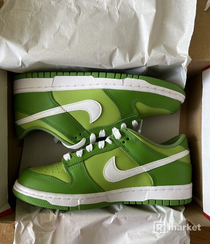 Nike dunk low kermit green GS