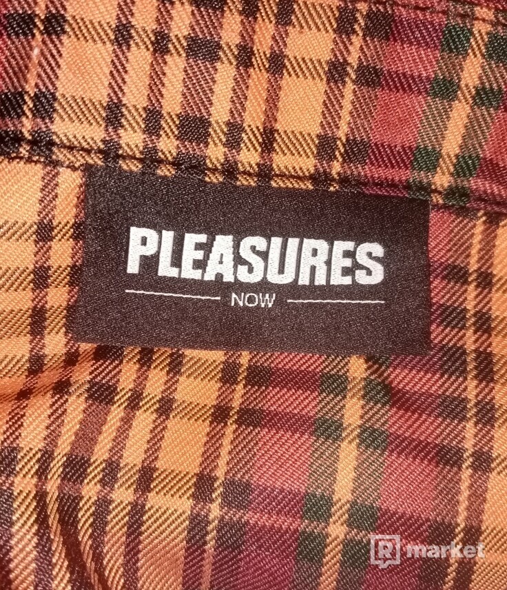 PLEASURES Shade Plaid Work Shirt