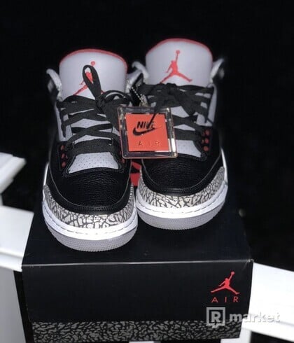 Vymením Air Jordan 3 Black Cement