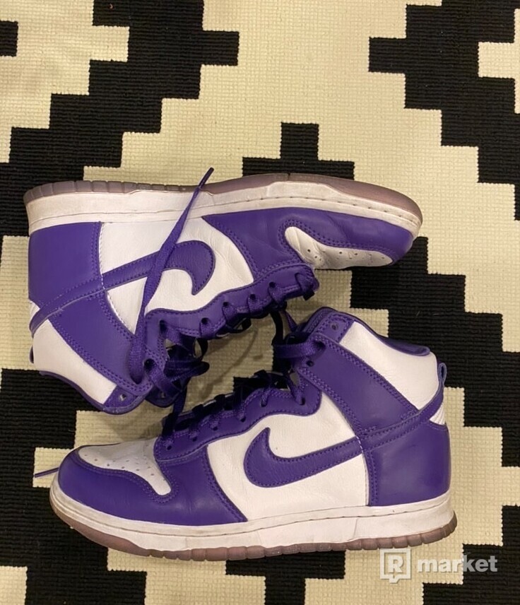Nike Dunk High Purple