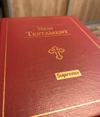 Supreme 'New Testament' Stash Box 2013