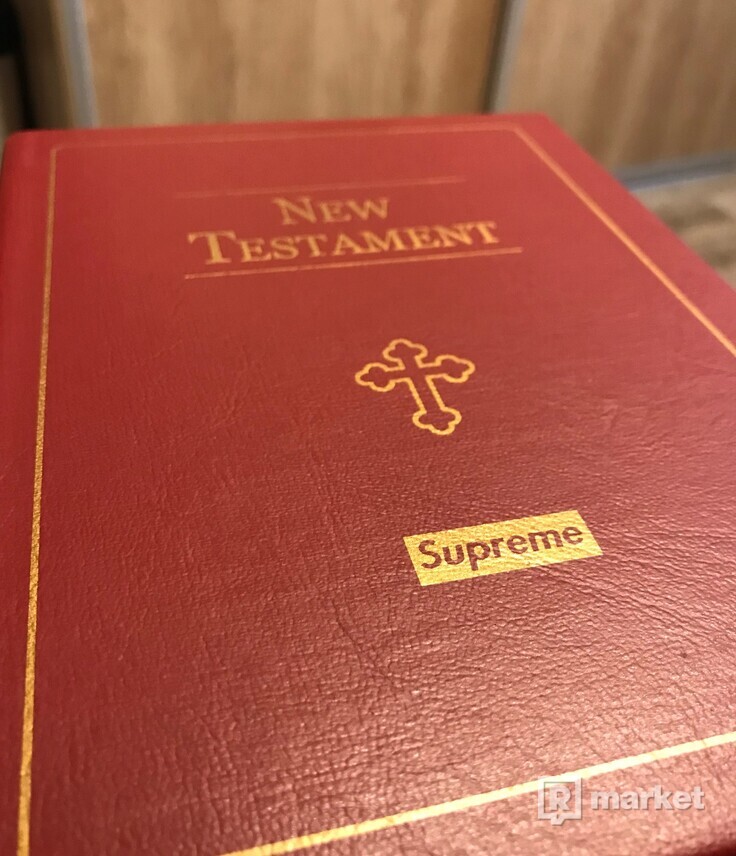 Supreme 'New Testament' Stash Box 2013