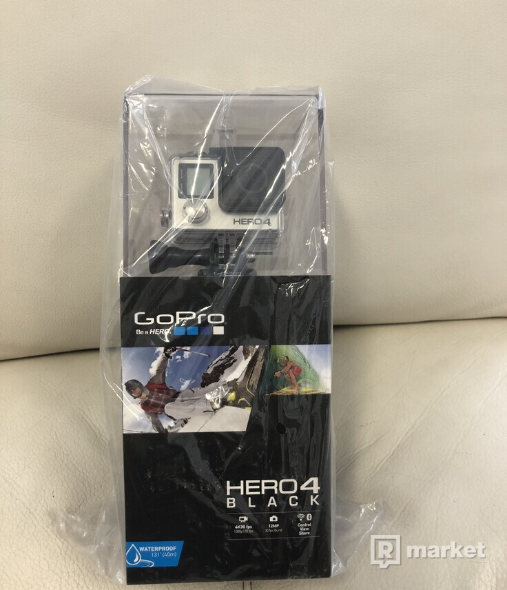 GOPRO HERO 4 Black Edition, NOVA, ZARUKA, HNED K ODBERU