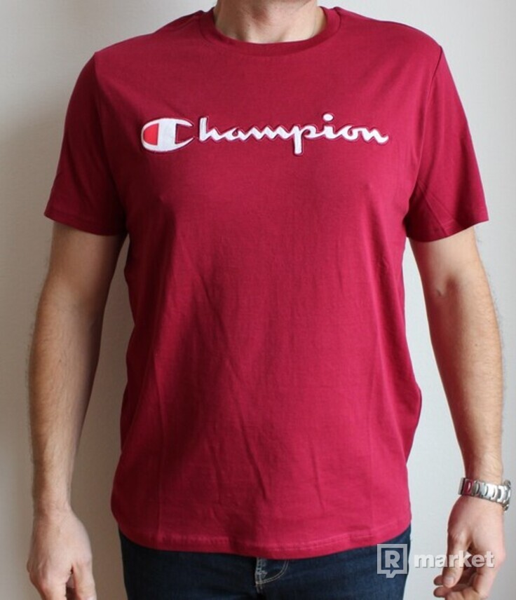 Champion vínové tričko
