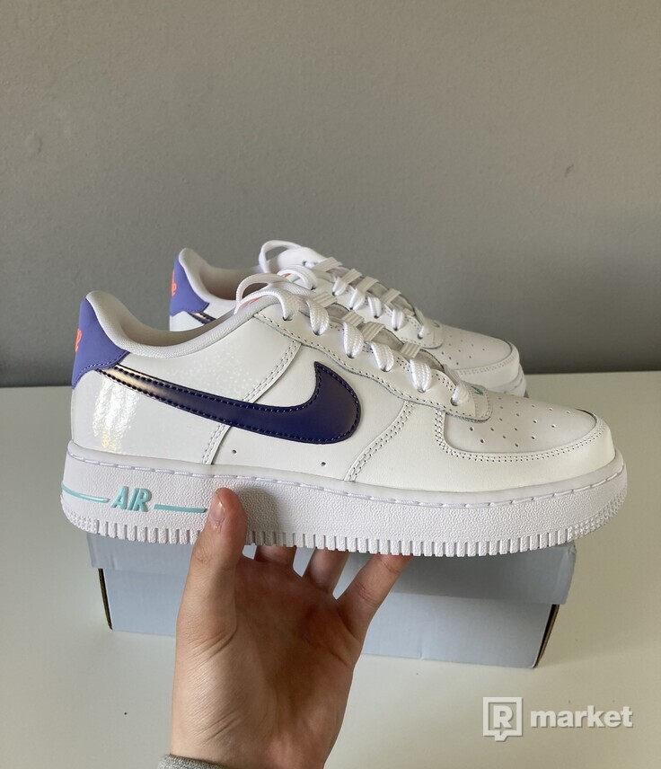 Nike Air Force 1 white/purple