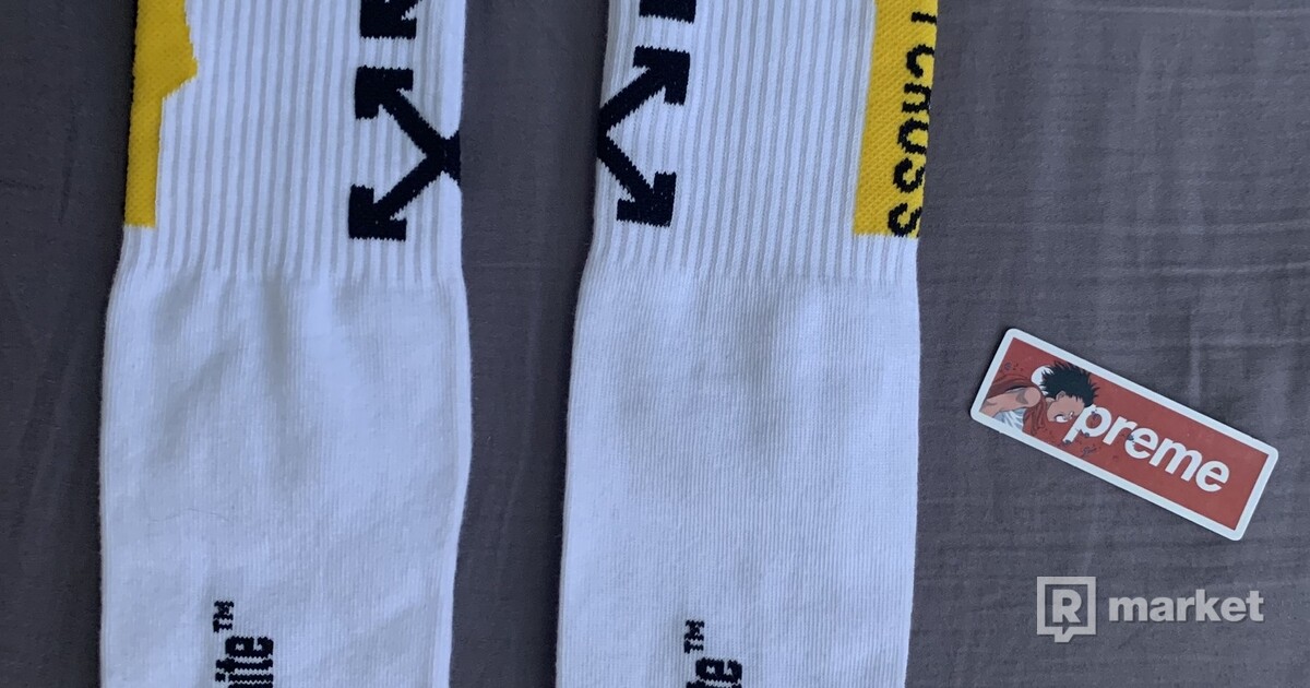 Off white socks clearance do not cross