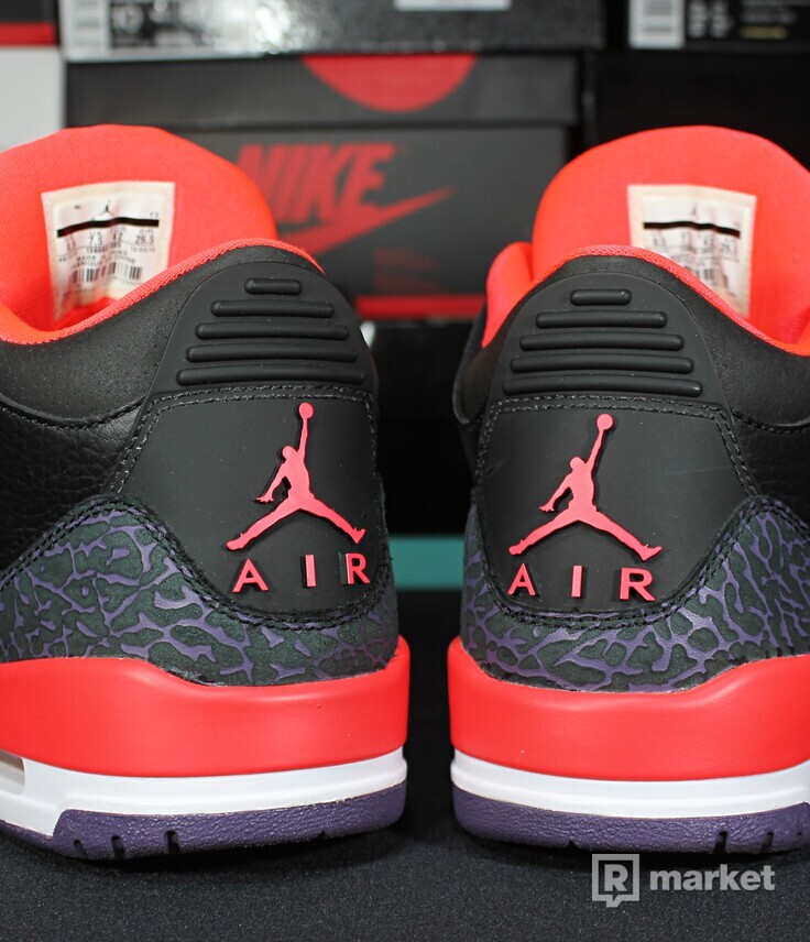 Air Jordan Retro 3 "Crimson"