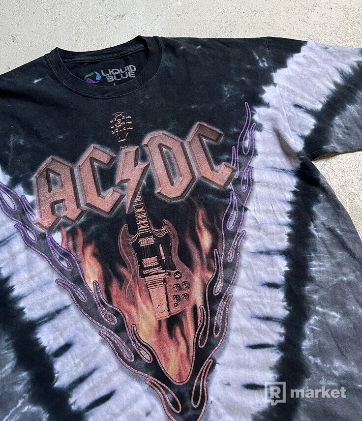 Liquid Blue AC/DC Hell's Bells T-Shirt Heavy Cotton