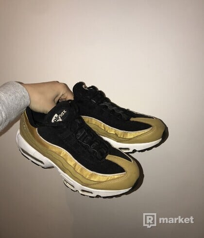 Nike Air Max 95 Satin Gold with NSW Embroidery