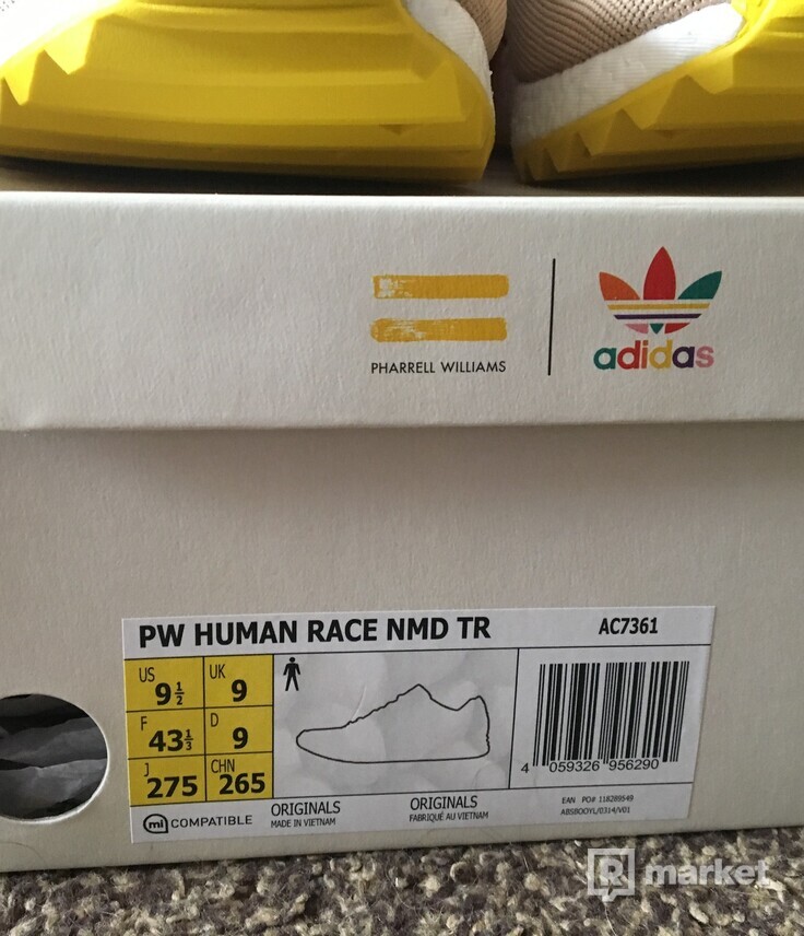 Adidas x Pharrell Williams Human Race (Pale Nude)