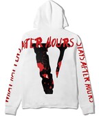 The Weeknd x Vlone What Happens After Hours Pullover Hood White