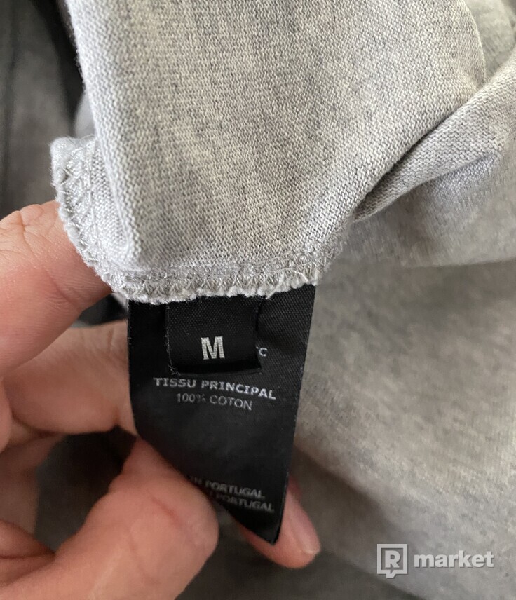 Vetements hoodie grey mikina šedá