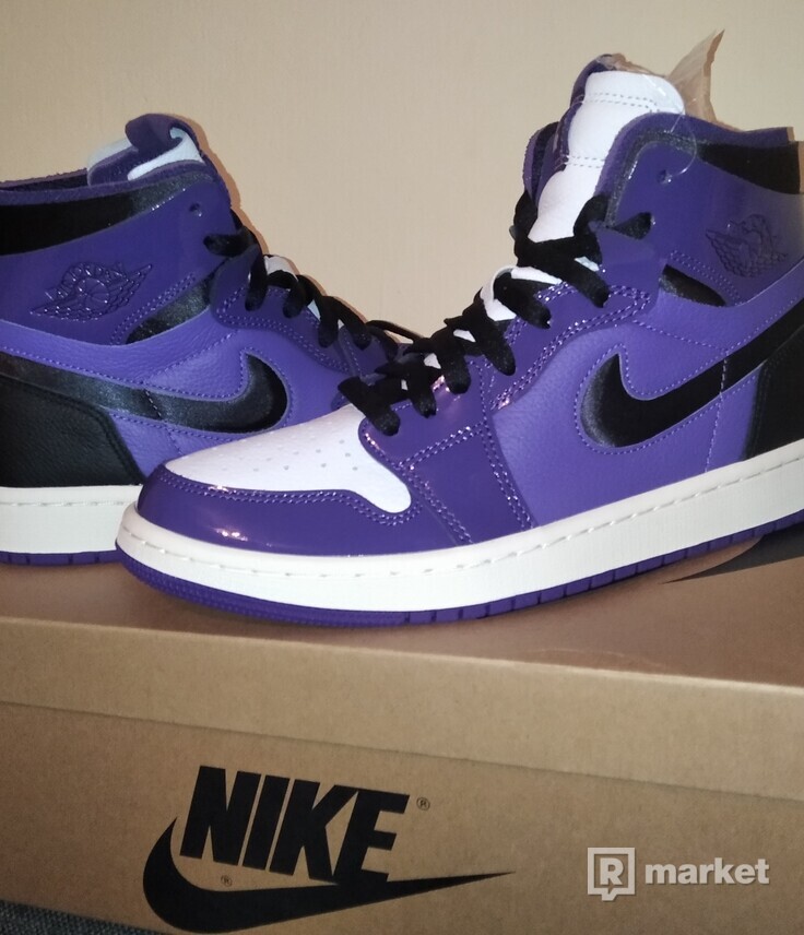 Nike Jordan 1 High Zoom Air CMFT - Purple Patent (W) - 39