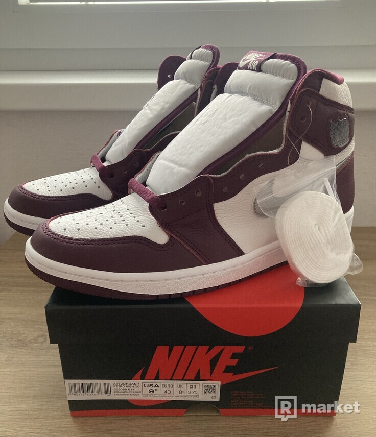 Nike Air Jordan 1 Retro High OG "Bordeaux" US 9,5