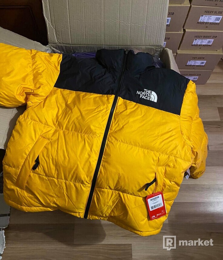 The North Face M 1996 Retro Nuptse Jacket Yellow L