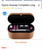 Kulmofén Dyson Aiwrap Complete Long