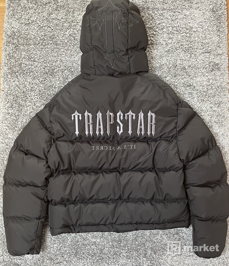 Trapstar Decoded Hooded Puffer 2.0 - Black